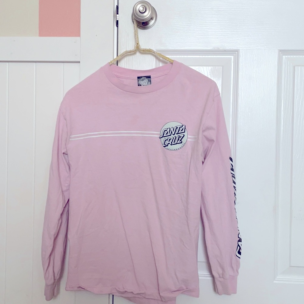Pink Santa Cruz long sleeve